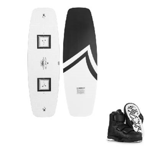 Liquid Force Butterstick Pro Wakeboard and Hook 4D Bindings Package 2022