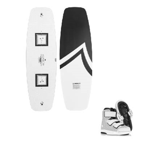 Liquid Force Butterstick Pro Wakeboard and Hook 6X Bindings Package 2022