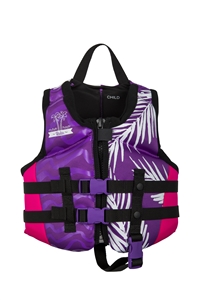 2022 Radar Girl's - CGA Life Vest - Purple / Pink - Child (30-50lbs)