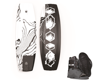 Liquid Force RDX Wakeboard and Transit Bindings Package 2023
