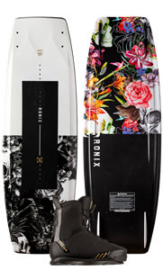 2024 Ronix Quarter 'Til Midnight w/ Rise Wakeboard Package