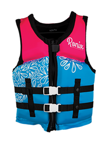 Ronix August Girl s CGA Life Vest Youth 50 90lbs