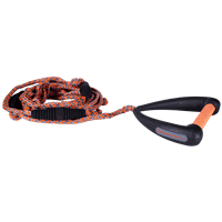 2022 Hyperlite 25' Pro Surf Rope w/ Handle Black & Orange