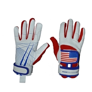 Miami Nautique Water Ski Thin Gloves in American
